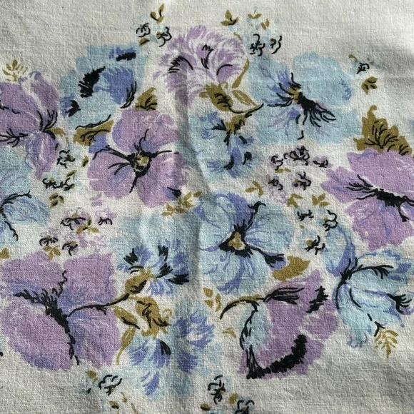 Vintage Stevens 100% Cotton Floral Pillowcases (Never used) - Picture 6 of 14